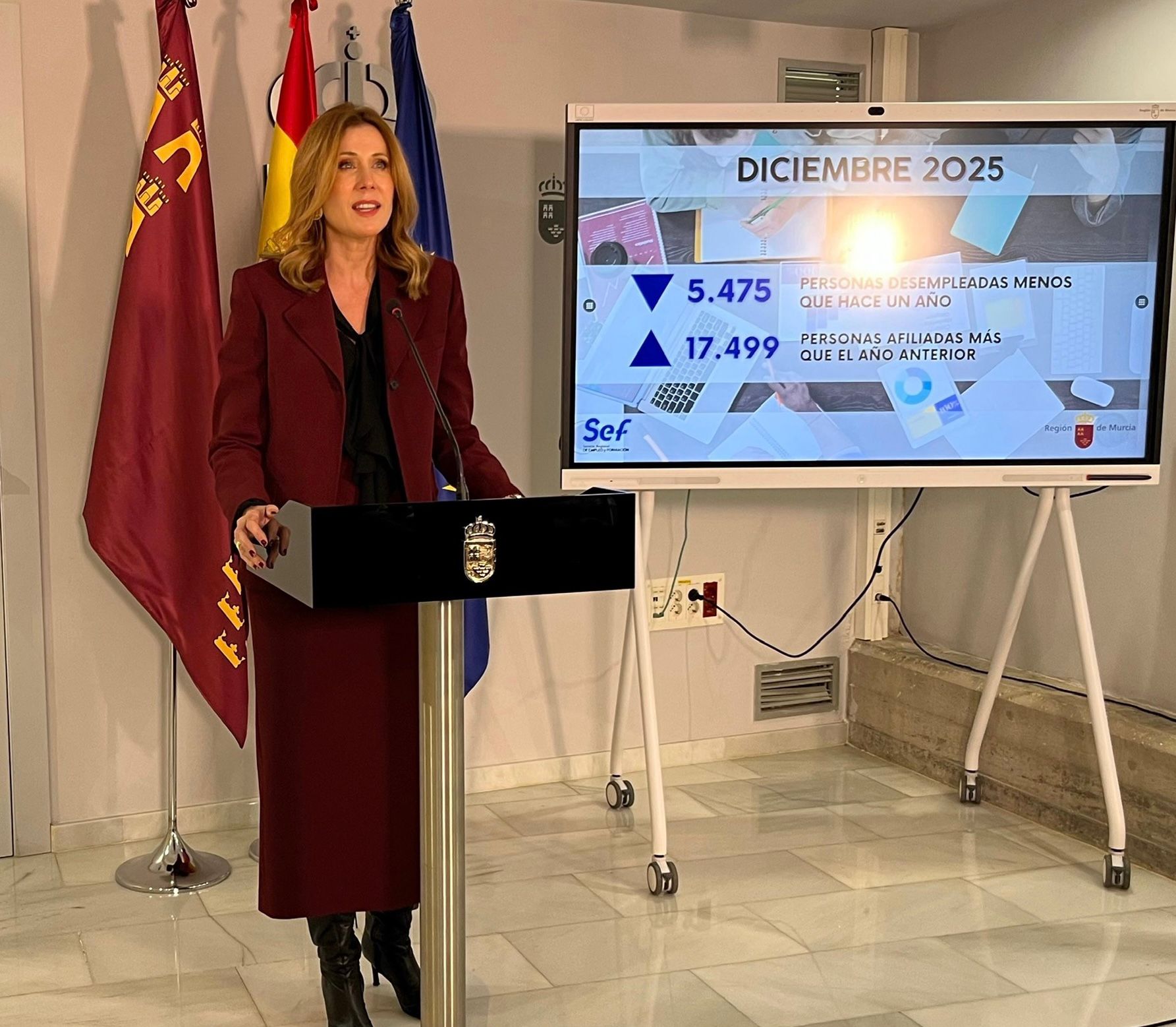 La Región cierra 2025 como uno de los mejores años para el empleo y consolida el efecto de las políticas activas de trabajo y formación