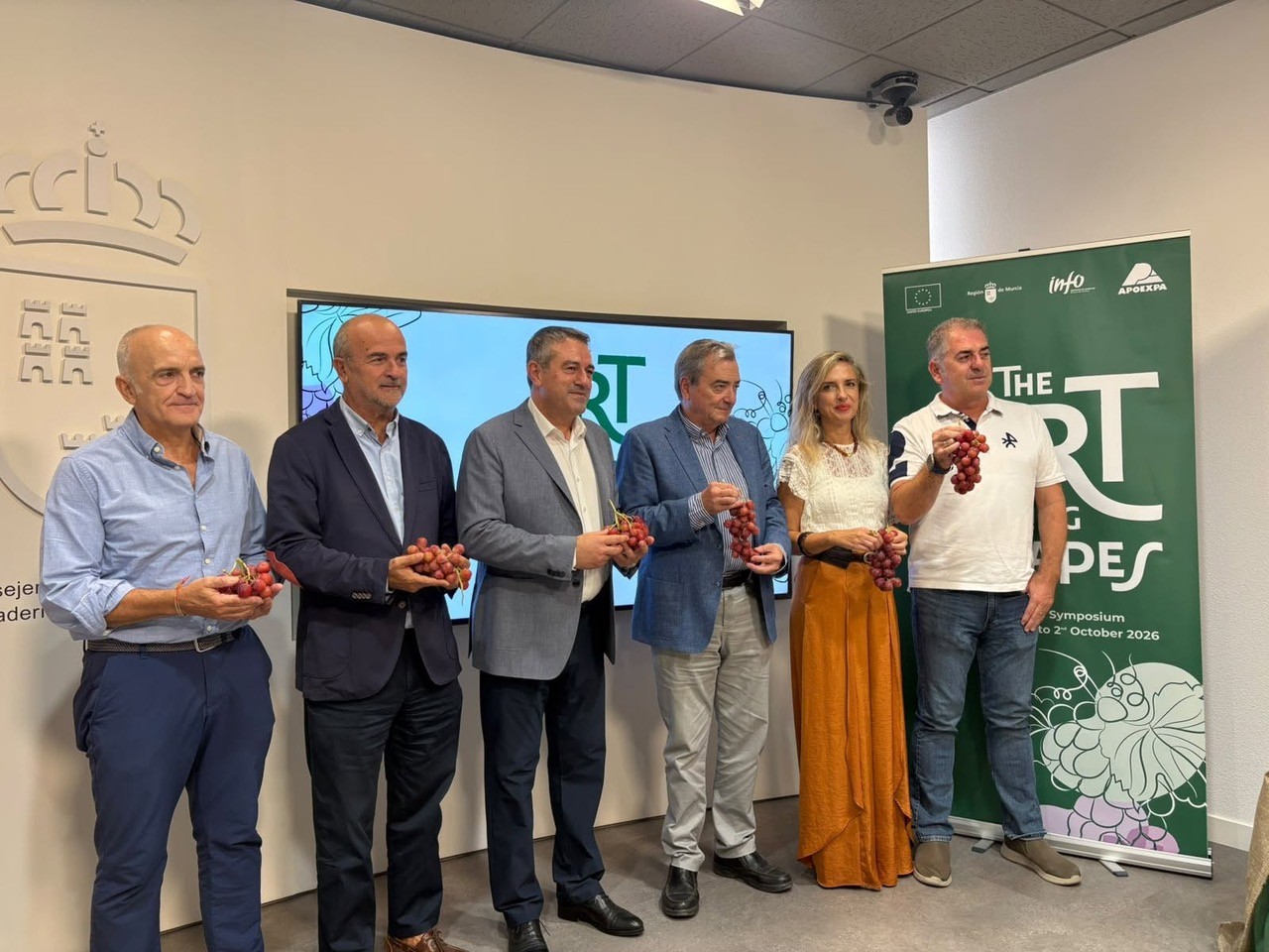 La uva murciana gana relevancia en innovación: junto a California, lidera la creación de nuevas variedades
