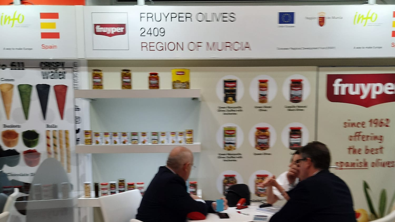 Estand de otra de las empresas de la Región de Murcia