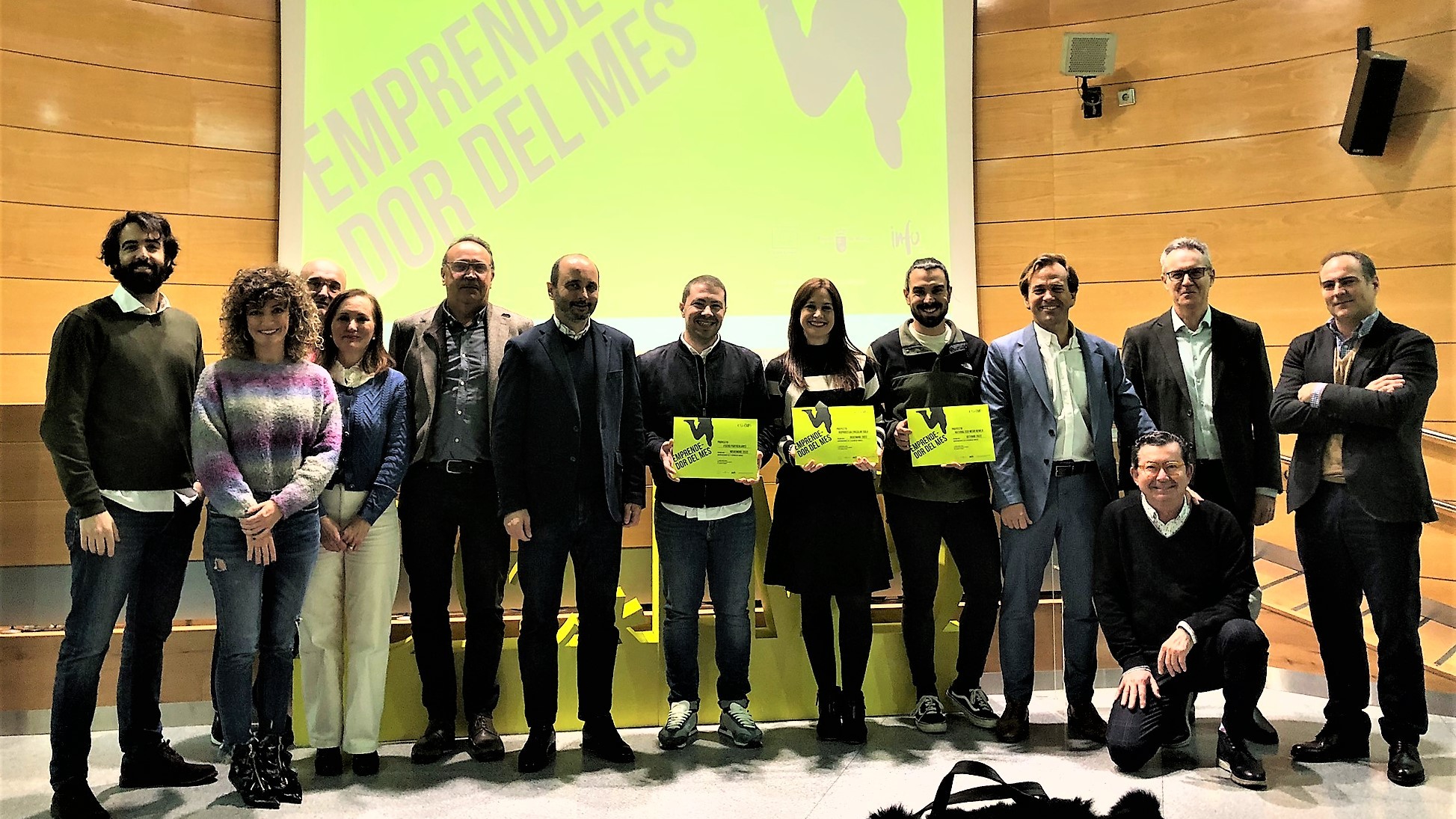 Ganadores del Premio Emprendedor del Mes del cuarto trimestre de 2022