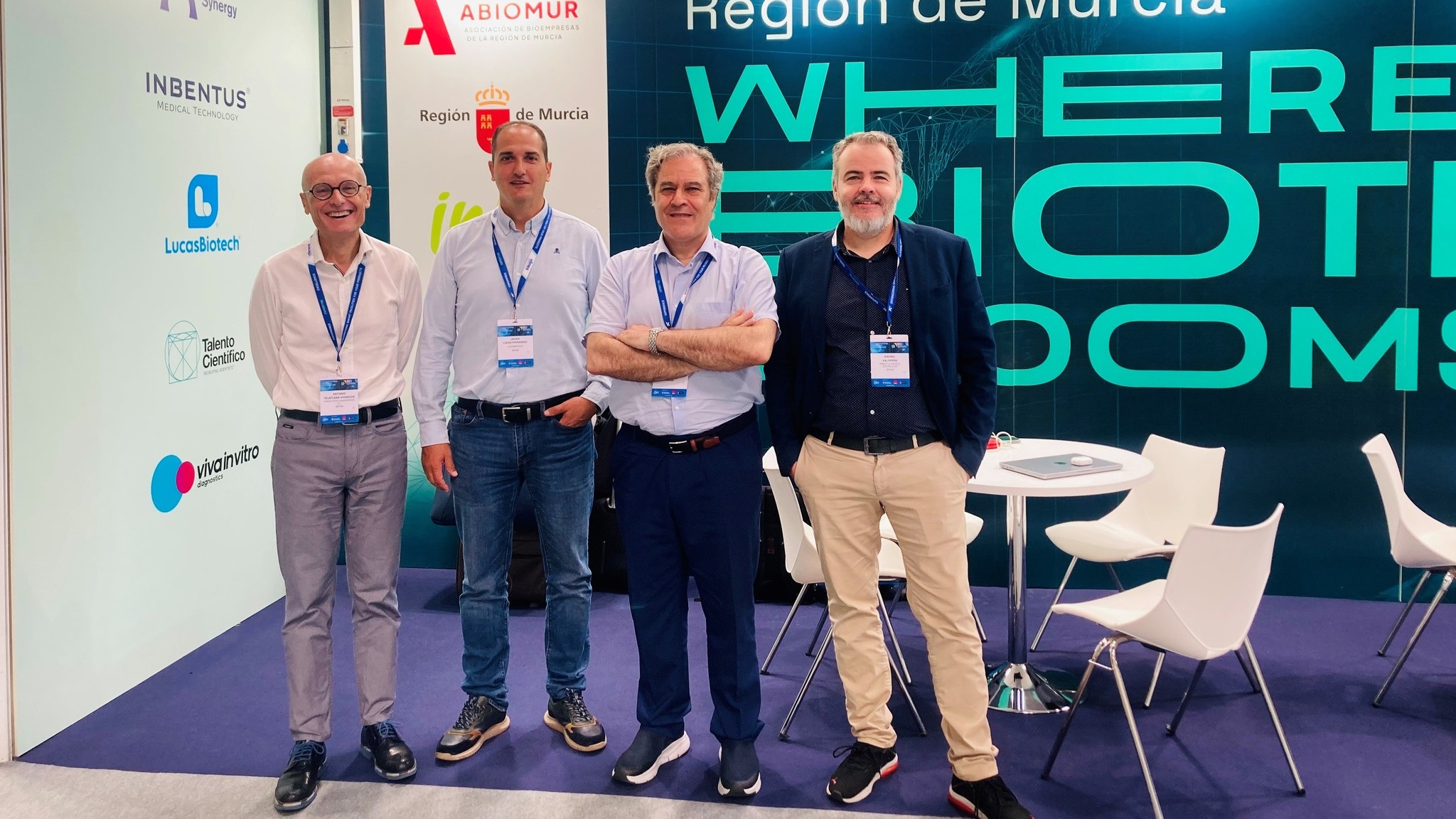 Estand de la Región de Murcia en BioSpain.